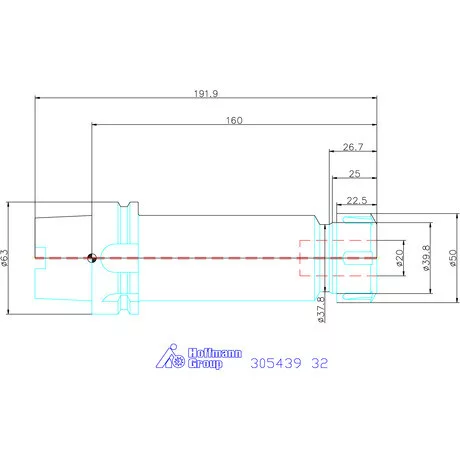 Holex ER szorítópatronos befogó 32