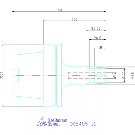 Garant ER szorítópatronos befogó 16