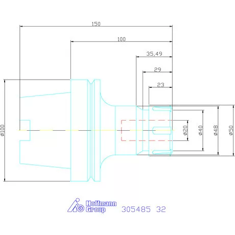 Garant ER szorítópatronos befogó 32