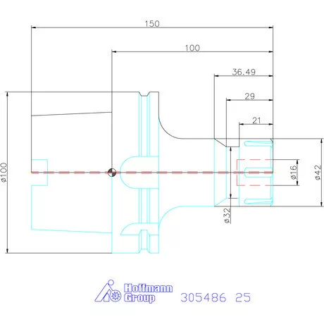 Garant ER szorítópatronos befogó nikkelezett 25
