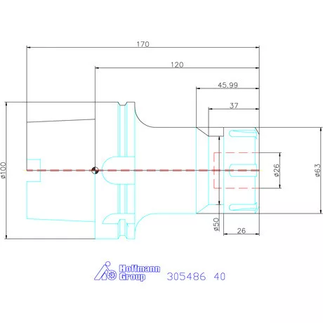 Garant ER szorítópatronos befogó nikkelezett 40