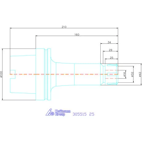 Garant ER szorítópatronos befogó 25