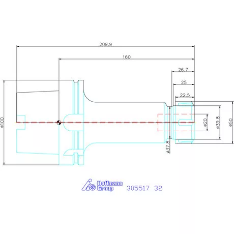 Holex ER szorítópatronos befogó 32