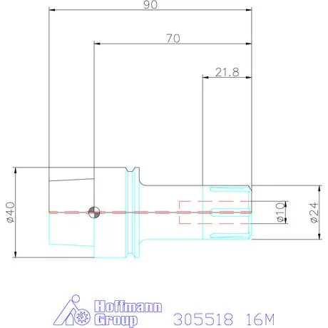 Garant HiRunER precíziós ER szorítópatronos befogó 16M