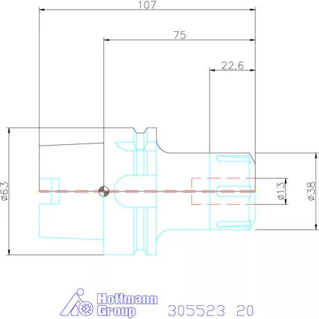 Garant HiRunER precíziós ER szorítópatronos befogó 20