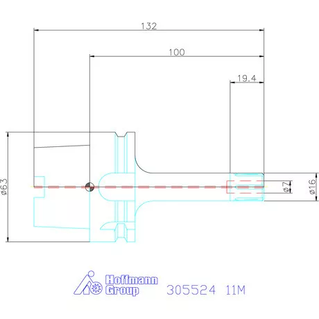 Garant HiRunER precíziós ER szorítópatronos befogó 11M