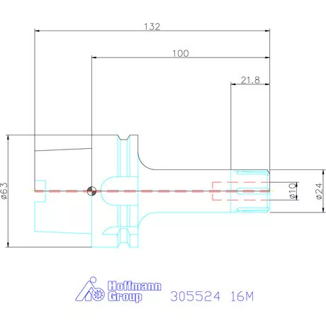 Garant HiRunER precíziós ER szorítópatronos befogó 16M