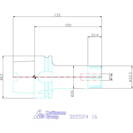 Garant HiRunER precíziós ER szorítópatronos befogó 16