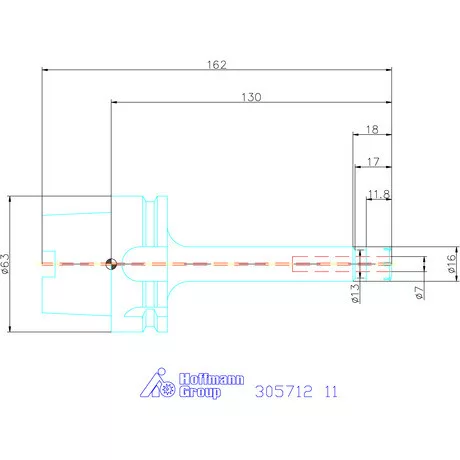 Garant ER szorítópatronos befogó, mini karcsú 11