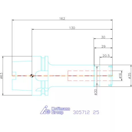 Garant ER szorítópatronos befogó, mini karcsú 25