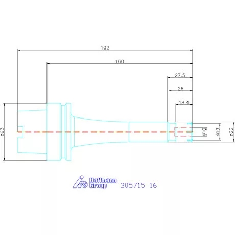 Garant ER szorítópatronos befogó mini karcsú 16