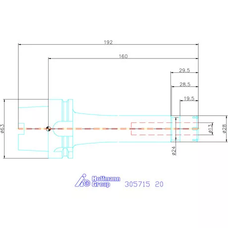 Garant ER szorítópatronos befogó mini karcsú 20