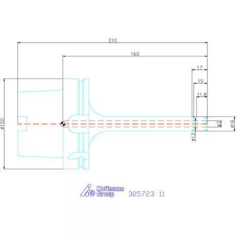 Garant ER szorítópatronos befogó, mini karcsú 11