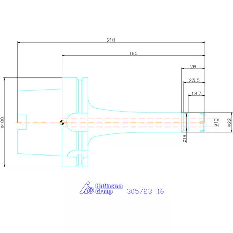 Garant ER szorítópatronos befogó, mini karcsú 16