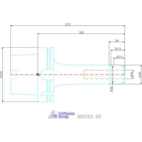Garant ER szorítópatronos befogó, mini karcsú 25