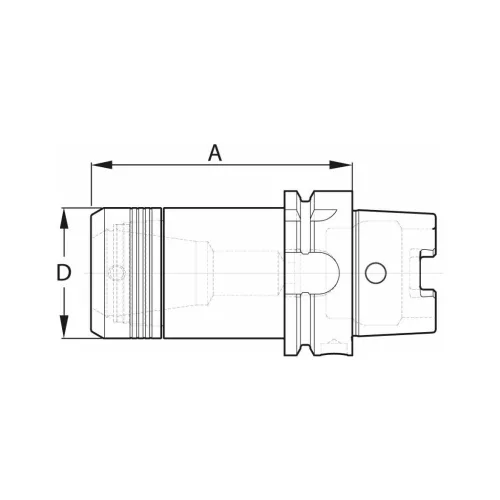 Fahrion Precíziós ER szorítópatronos befogó CENTRO P 40