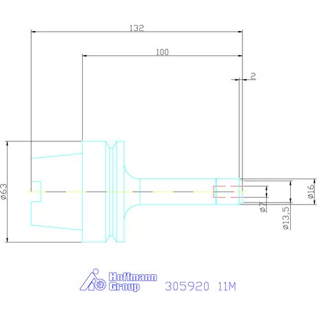 Fahrion Precíziós ER szorítópatronos befogó CENTRO P 11M