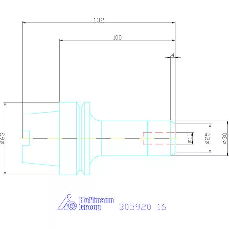Fahrion Precíziós ER szorítópatronos befogó CENTRO P 16