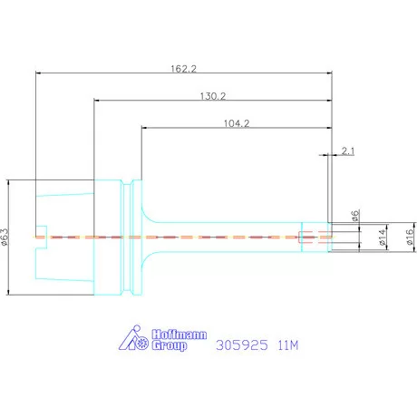 Fahrion Precíziós ER szorítópatronos befogó CENTRO P 11M