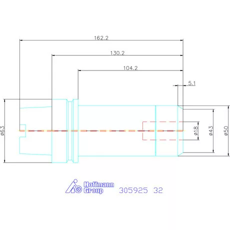 Fahrion Precíziós ER szorítópatronos befogó CENTRO P 32