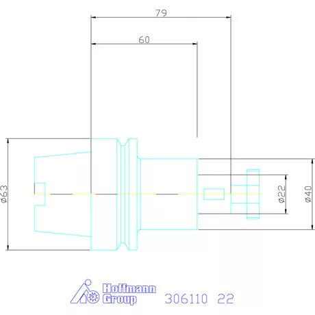 Garant Kombinált marótüske 22 mm