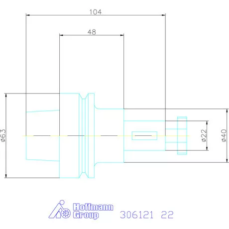 Garant Kombinált marótüske 22 mm