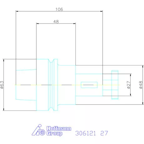 Garant Kombinált marótüske 27 mm