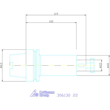 Garant Kombinált marótüske 22 mm
