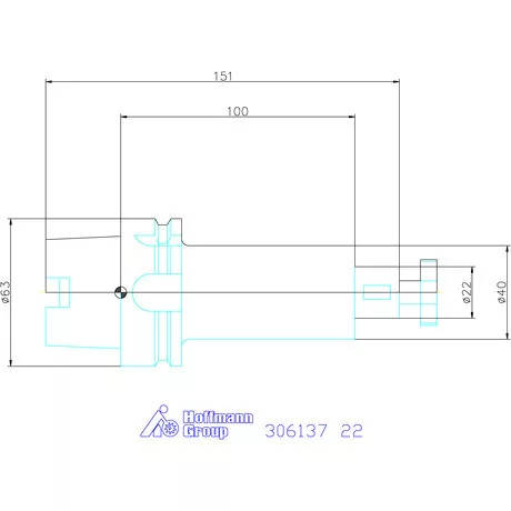 Holex Kombinált marótüske 22 mm