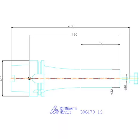 Garant Kombinált marótüske 16 mm