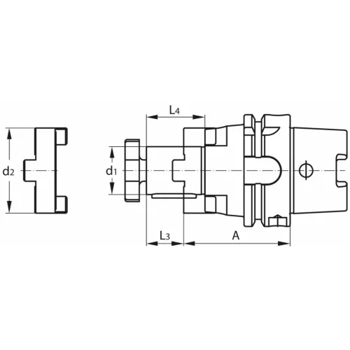 Holex Kombinált marótüske 22 mm