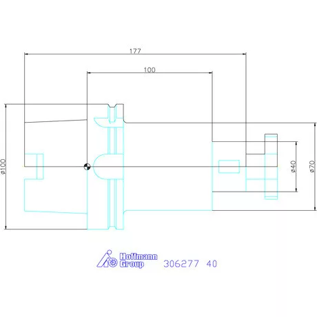 Holex Kombinált marótüske 40 mm