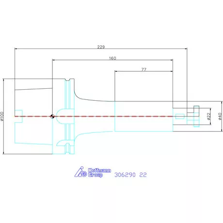Garant Kombinált marótüske 22 mm