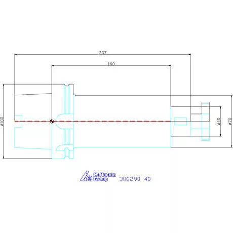 Garant Kombinált marótüske 40 mm