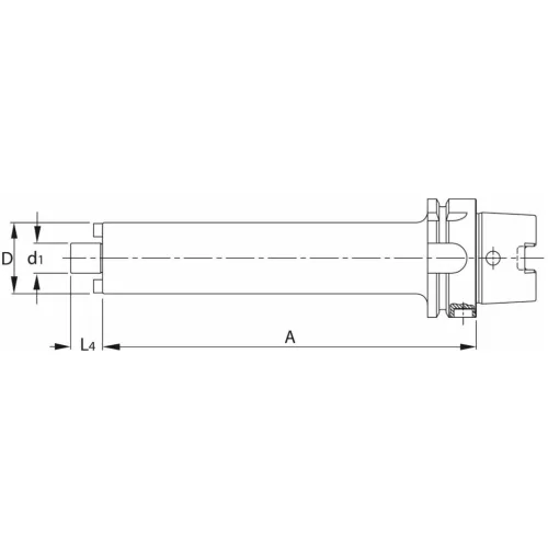 Garant Marófej befogó Rezgéscsillapított, hengeres 16 mm