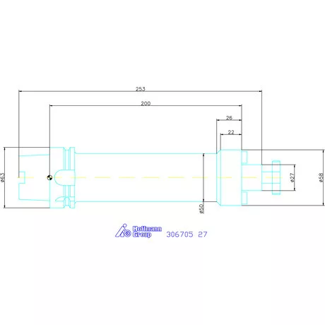 Garant Marófej befogó Rezgéscsillapított, hengeres 27 mm