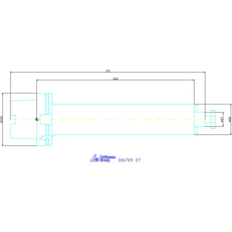 Garant Marófej befogó Rezgéscsillapított, hengeres 27 mm