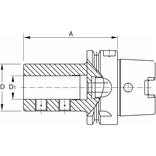 Garant Szerszámtartó telibefúróhoz 25 mm