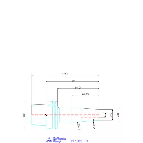 Garant Master Chuck hidroplasztikus befogó Master Chuck 10 mm