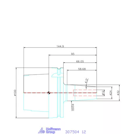 Garant Master Chuck hidroplasztikus befogó Master Chuck 12 mm