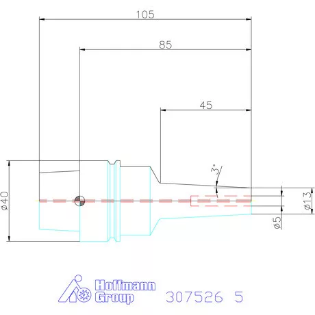 Garant Karcsú hidroplasztikus befogó 5 mm