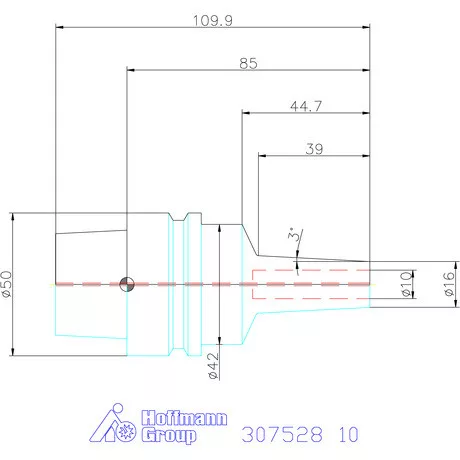 Garant Karcsú hidroplasztikus befogó 10 mm