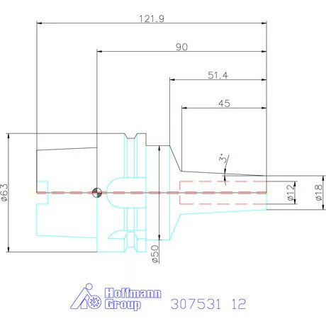 Garant Karcsú hidroplasztikus befogó 12 mm