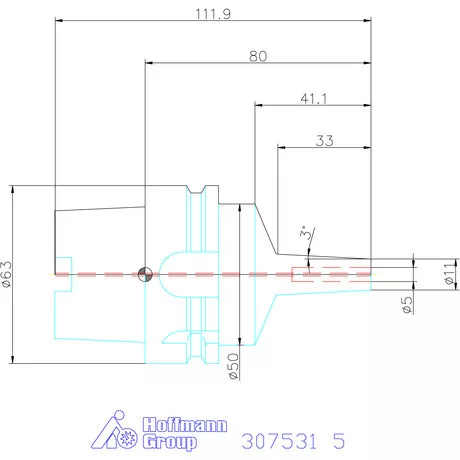 Garant Karcsú hidroplasztikus befogó 5 mm