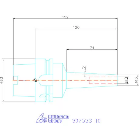 Garant Karcsú hidroplasztikus befogó 10 mm