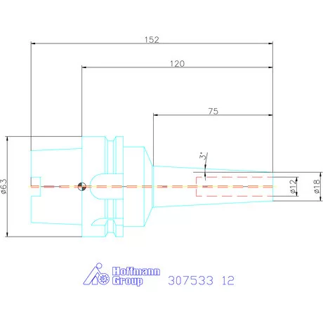 Garant Karcsú hidroplasztikus befogó 12 mm