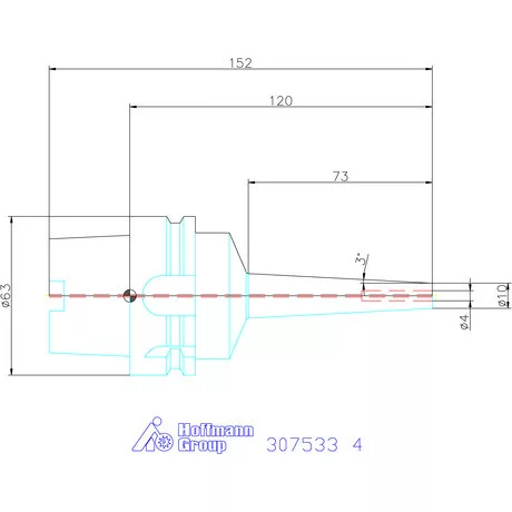 Garant Karcsú hidroplasztikus befogó 4 mm