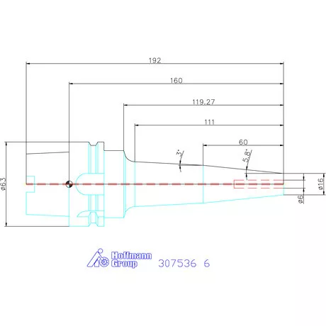 Garant Karcsú hidroplasztikus befogó 6 mm