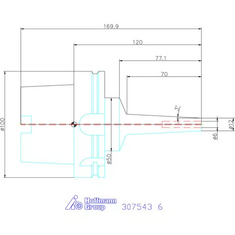 Garant Karcsú hidroplasztikus befogó 6 mm