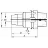 Hidroplasztikus szerszámtartó HT  12 mm